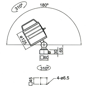 Lampa obrabiarkowa 24 V JWL-55S