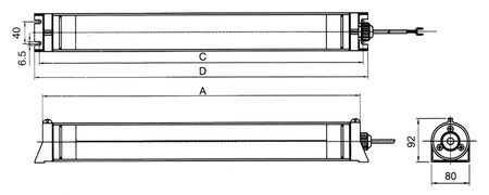 Lampa LED JL20-WN36DB